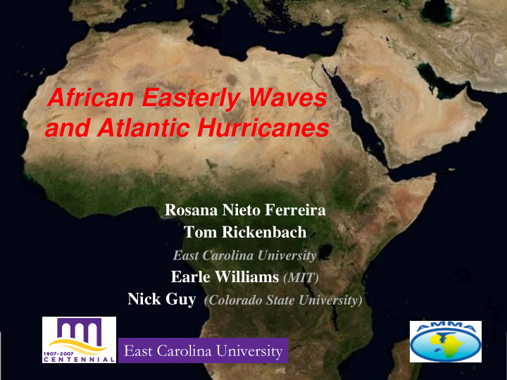 african easterly waves and atlantic hurricanes