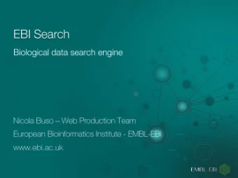 2  EBI Search              3  EBI Search  4  EBI