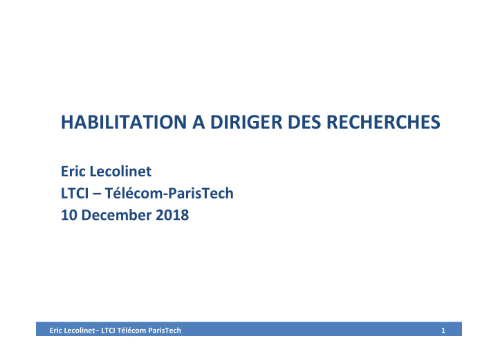 eric lecolinet ltci t l com paristech 1