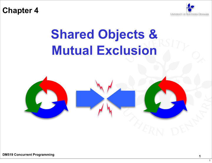 shared objects mutual exclusion