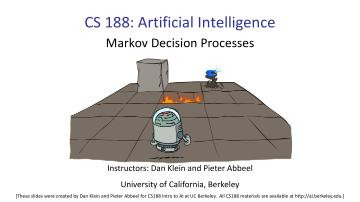 cs 188 artificial intelligence