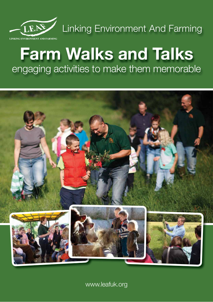 farm walks and talks