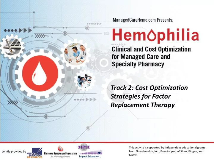 track 2 cost optimization strategies for factor