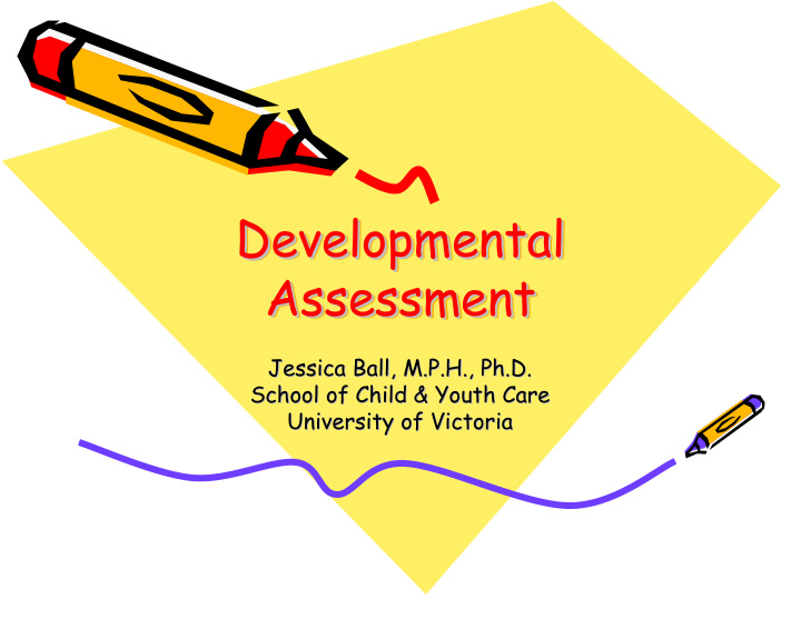 developmental developmental developmental assessment