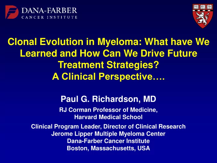 a clinical perspective