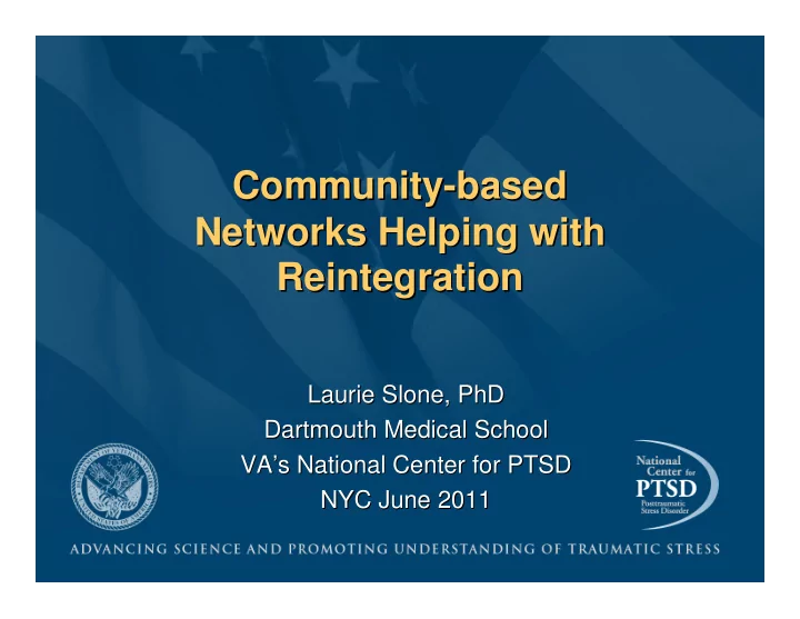community based based community networks helping with