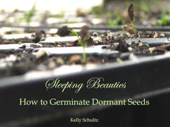 blog.missouriorganic.com  Wild Seeds    Variability  The timing &amp; method of a seeds