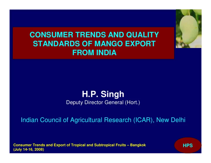 h p singh