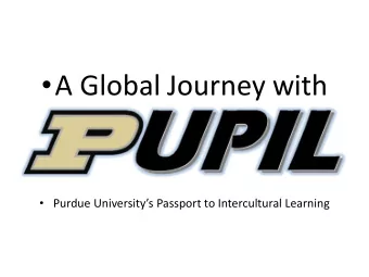 A Global Journey with  Purdue Universitys Passport to Intercultural Learning  Employees