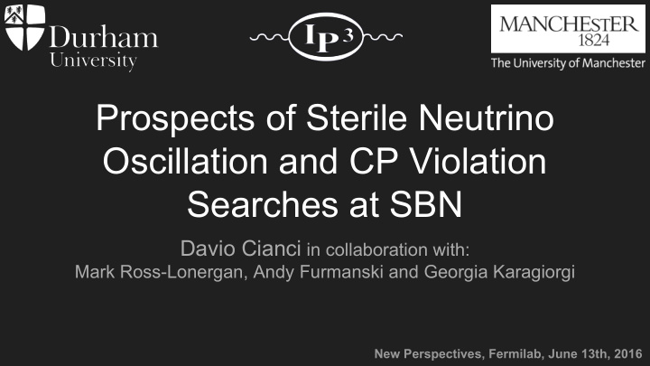 prospects of sterile neutrino oscillation and cp