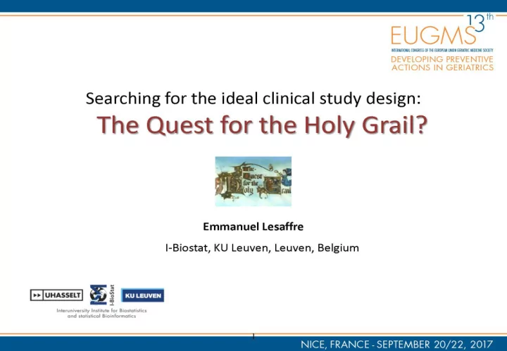 the quest for the holy grail