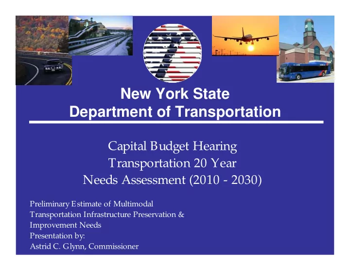 new york state department of transportation