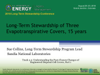 long term stewardship of three