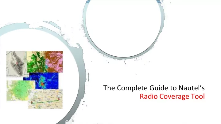 radio coverage tool