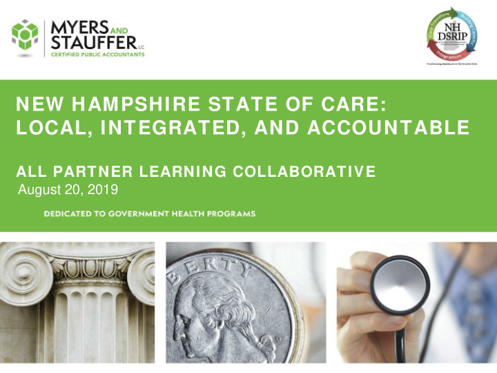 new hampshire state of care local integrated and