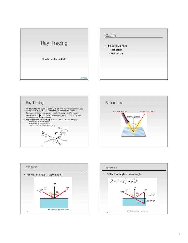 ray tracing