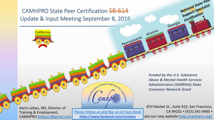 camhpro state peer certification sb 614
