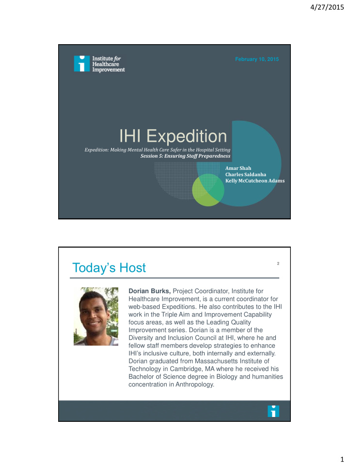 ihi expedition