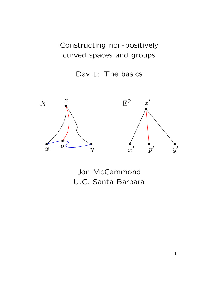 outline i cat and hyperbolic ii curvature conjecture iii