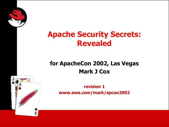 apache security secrets revealed