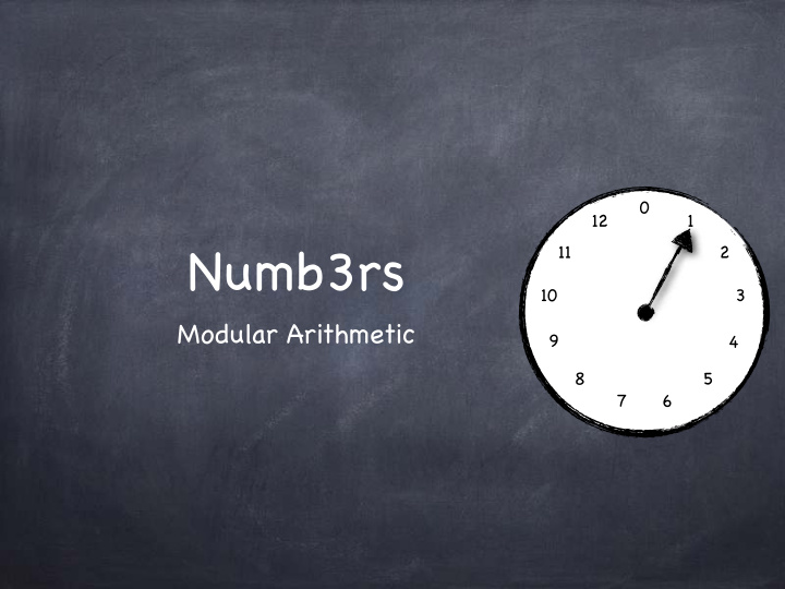 numb3rs