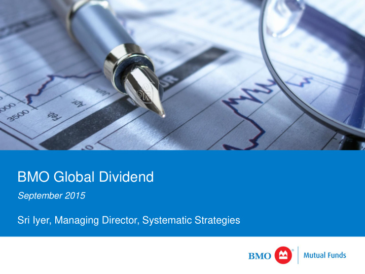 bmo global dividend
