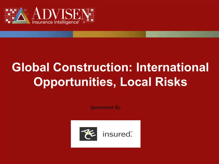 global construction international