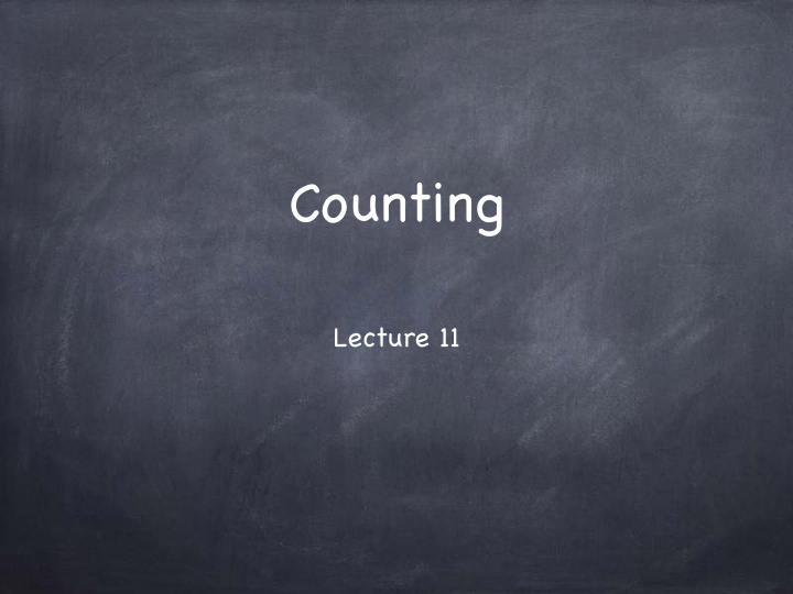 counting