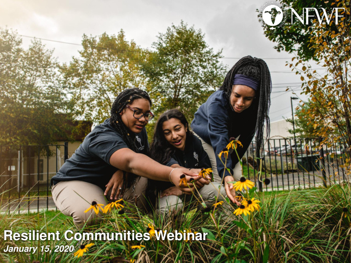 resilient communities webinar