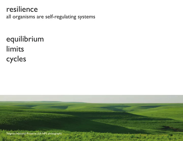 resilience