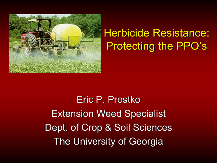 herbicide resistance herbicide resistance protecting the
