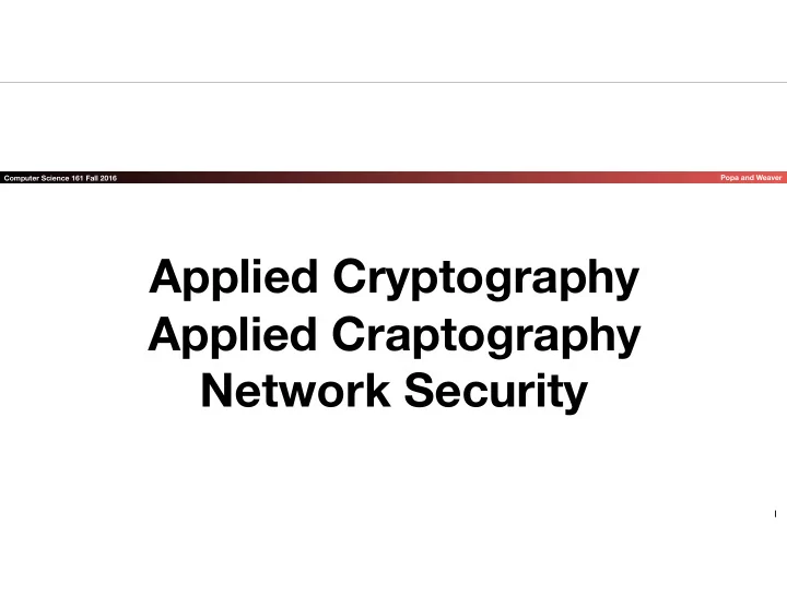 applied cryptography applied craptography network security