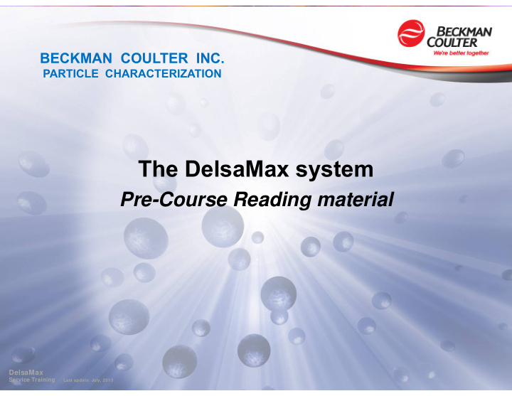 the delsamax system