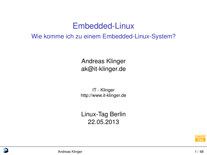 embedded linux