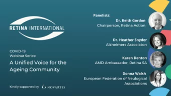 CANADIANS WHO ARE  BLIND, DEAF-BLIND,  AND PARTIALLY-  SIGHTED  Keith D Gordon Ph.D.  Senior