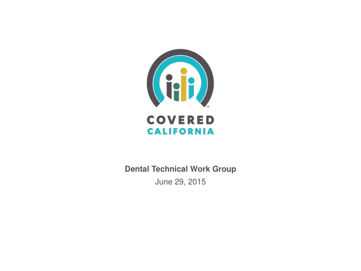 dental technical work group