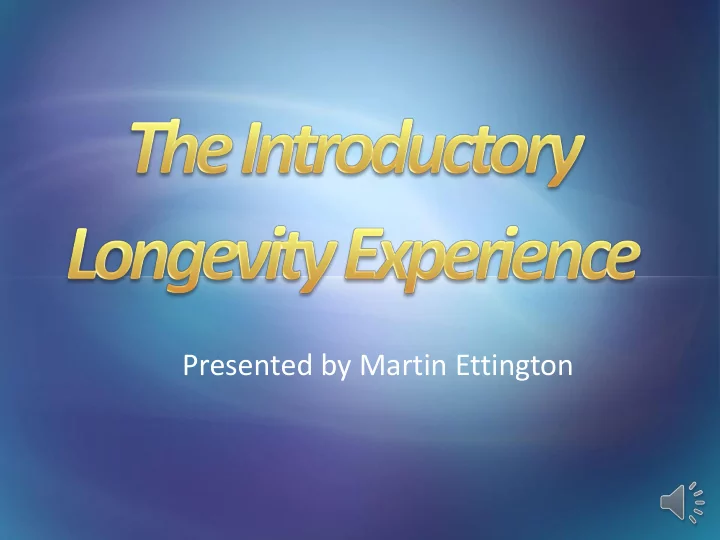 presented by martin ettington medical general disclaimer