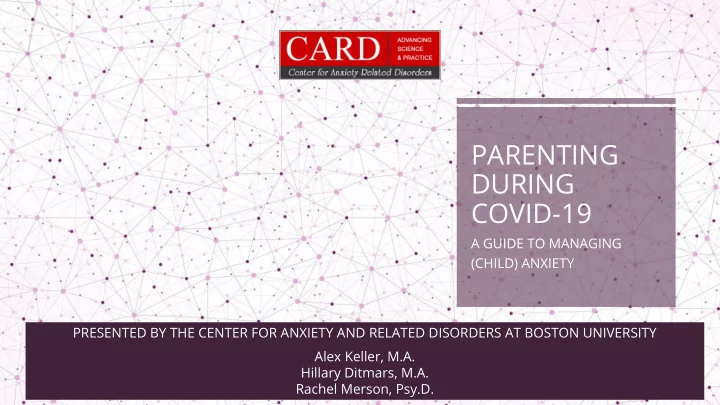parenting during covid 19