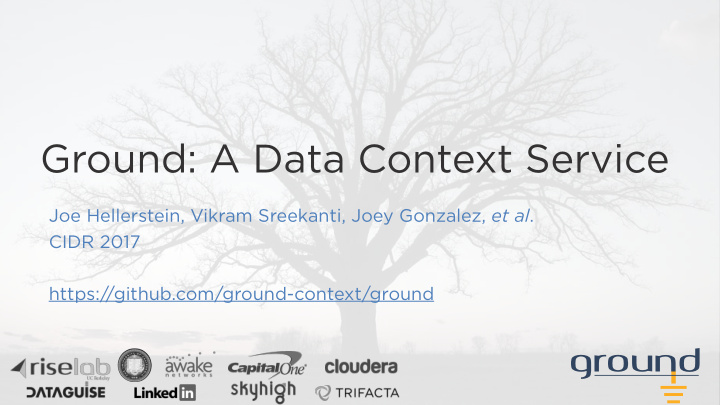 ground a data context service