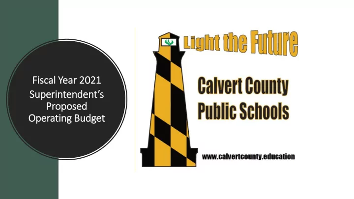 fisc scal al y year ar 2 202 021 superintendent s