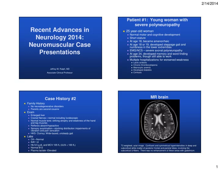 recent advances in