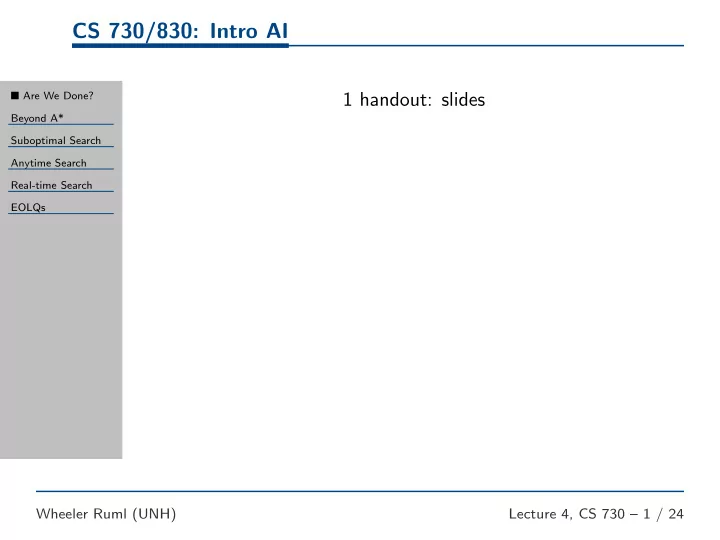 cs 730 830 intro ai