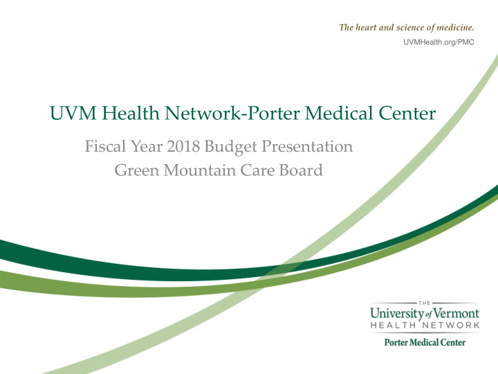uvm health network porter medical center