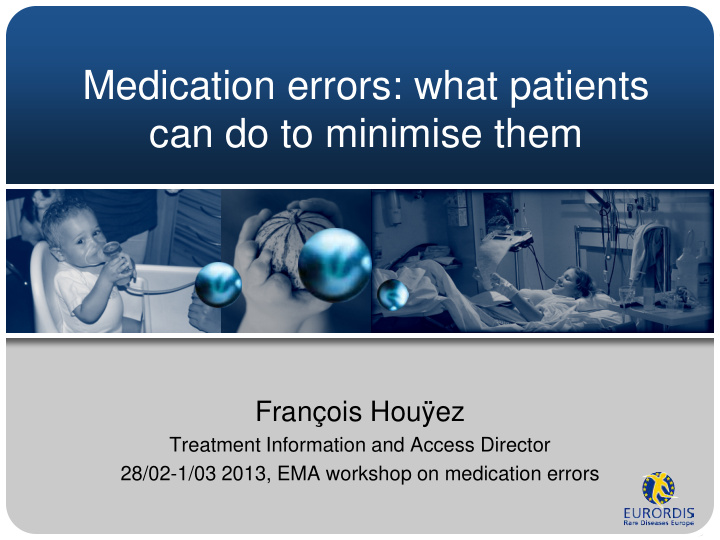 medication errors what patients can do to minimise them