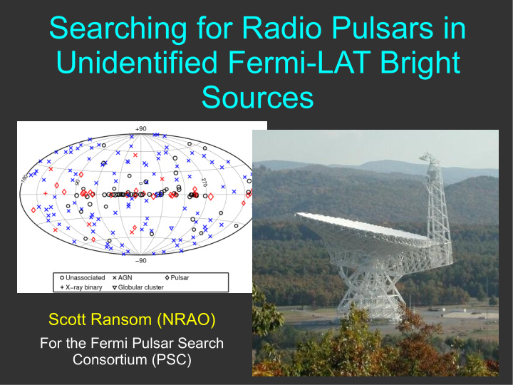 searching for radio pulsars in unidentified fermi lat