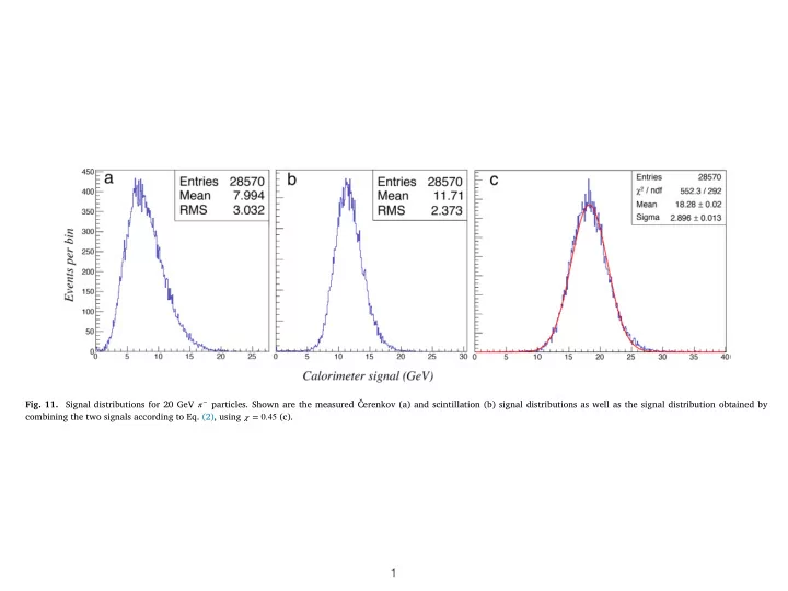 1 on the limits of the hadronic energy resolution of