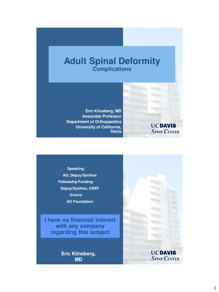 adult spinal deformity