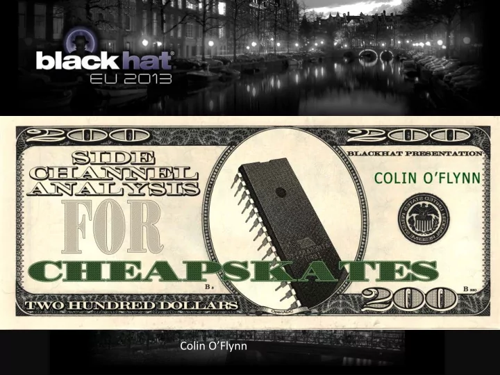 colin o flynn my funding provided by special thanks
