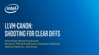 Presenting: Michal Paszkowski  Research: Michal Paszkowski, Radoslaw Drabinski  Special thanks to: