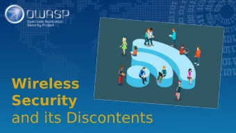 and its Discontents  Introduction  The purpose of this presentation is to provide an overview of